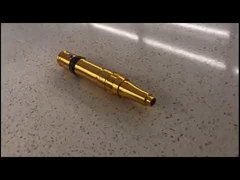 Gold Permanent Eyebrow Tattoo Machine No Flying Needles 3000-35000 RPM 5-9V